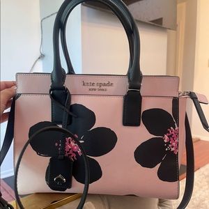 Kate Spade Grand Flora Medium Satchel Crossbody Bag